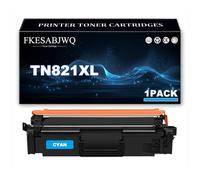 TN821XL Toner Cartridge for Brother HL-L9470CDN HL-L9430CDN MFC-L9670CDN | TN821XLBK TN821XLC TN821XLM TN821XLY Toner Cartridges Compatible MFC-L9630CDN,Cyan-1 Pack