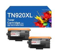 TN920XL Toner Cartridge with Chip Replacement for Brother HL-EX415DW HL-L5210DN HL-L5210DW HL-L5210DWT HL-L5215DW Printer, Print Clearly,TN920XL -2SET