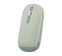T'nB - 2-in-1 Color Dual Connect Mouse, Bluetooth and USB-A Wireless Dongle, Stylish and Ultra Slim, Plug & Play Connection, Convenient Hand Strap, Auto Sleep - Green