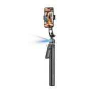 T'nB - 360° Face Tracking Smartphone Tripod, Built-in Camera without App Remote Bluetooth Extendable 160cm Compatible with All Smartphones - Black