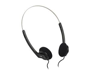 T'nB Arko Wired Headphones for PC, Smartphone, Mac, Tablet, Universal Stereo, Adjustable Headband, Ultra Light and Comfortable, 3.5 mm Gold Jack, Ergonomic, Cable 1.10 Metres - Black