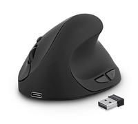 T'nB Ergo Line Ergonomic Wireless Vertical and Rechargeable Minimaus Black