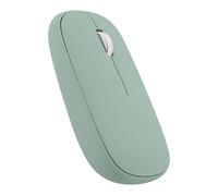 T'nB - iClick Color Dual Connect Mouse, 2-in-1, Bluetooth and USB-A Wireless Dongle, Stylish and Ultra Slim, Plug&Play Connection, Auto Sleep - Green
