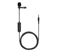 T'nB - Influence Microphone 6 Metres, Omnidirectional, 360 Degree Sound, Tie Clip, Plug and Play, Compatible with Smartphone, Camera, Sports Camera, Computer, Video Recording - Black