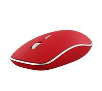 T'nB MWRUBBY6 RUBBY Wireless Optical Mouse 1600dpi Silent Red/Silver