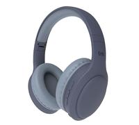 T'nB Tonality Foldable Wireless Headphones Passive Noise Cancelling Headphones with Bluetooth Connection, Stereo Sound with Built-in Mic, Up to 30 Hours Battery Life - Blue
