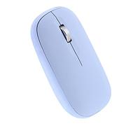 T'nB - Wireless Mouse, Colorful Trendy Design, Dual Bluetooth and USB-A Connection, High Autonomy, Auto Sleep Mode, 1200 DPI Accuracy, 3 Buttons - Blue