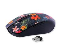 T'nB - Wireless Mouse with Colourful Fashionable Design, Dual Mode Bluetooth and USB-A, Rechargeable High Autonomy, Accuracy 1600 DPI, 6 Buttons - Amazonia Model