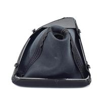 tnbru Car Gear Shift Knob for BMW E30 E36 E39 E46 E81 E82 E87 E88 E90 E91 E92 E93 Car Shift Gear Stick Cover Manual Boot Black Leather Frame(87)