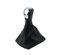 tnbru Car Gear Shift Knob for Skoda for Octavia for A5 for A6 2004-2012 Car 5/6 Speed Gear Stick Shift Knob with Leather Boot Collar Gear Knob Cover(B0082 5 Speed)