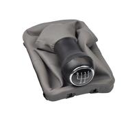 tnbru Car Gear Shift Knob for VW for Beetle 1998-2010 5 Speed Gear Stick Shift Knob Leather Boot(5 Speed Gray)