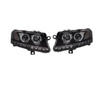 tnbru Car Headlight For A6 S6 Headlamp 2005-2010 For A6L C6 Headlights Assembly Daytime Running Light Eagle Eye Headlights LED Car Light(Flowing Halogen)
