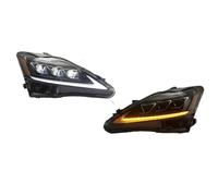 tnbru Car Headlight For Lexus IS250 2006-2012 Front Head Lamp DRL Turning Signal Headlights Plug And Play Pair Of LED Car Headlight Assembly Car Head Lamp