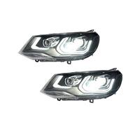 tnbru Car Headlight For VW For Touareg LED Headlight 2011-2015 DRL Hid Option Head Lamp Angel Eye Bi Xenon Beam Accessories Car(LED Light bulb)