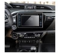 tnbru Car Navigation Screen Protector For Toyota For HiLux 2019-2021 Tempered Glass Protective Film Car Infotainment GPS Navigation Screen Interior Stickers(7 inch)