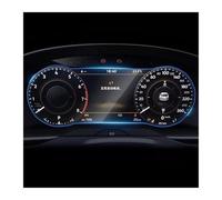 tnbru Car Navigation Screen Protector For VW For Tiguan 2018 Tempered Glass Screen Protector Film 12.3inch Car Instrument Panel Auto Interior Anti-scratch