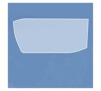 tnbru Car Navigation Screen Protector For VW For Touareg 2019 2020 Devices Display Protective Film Digital Cockpit Entertainment Navigation Protector Car Interior(RHD Navigation Film)