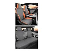 tnbru Car Seat Covers Set For BYD For Song For Plus For Pro Suede Leather Seat Cushion Car Styling Protective Accessories Breathable 5 Seats Covers Car Seat Covers Full Set(Grey O-So*ng P*lus)