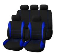 tnbru Car Seat Covers Set For RANGER B For MAX For Falcon For CMAX For Taurus Car Seat Protector Fabric Car Seat Cover Car Seat Covers Full Set(5seat-blue)