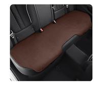 tnbru Car Seat Covers Set Universal Flip Fur Car Seat Cover Sweatproof Breathable Cushion Thin Anti-slip Auto Mat Pad Interior Accessory Car Seat Covers Full Set(8Brown REAR Padx1)