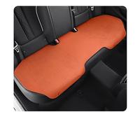 tnbru Car Seat Covers Set Universal Flip Fur Car Seat Cover Sweatproof Breathable Cushion Thin Anti-slip Auto Mat Pad Interior Accessory Car Seat Covers Full Set(6Orange REAR Padx1)