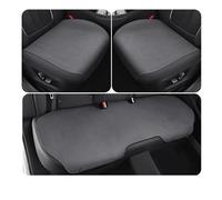tnbru Car Seat Covers Set Universal Flip Fur Car Seat Cover Sweatproof Breathable Cushion Thin Anti-slip Auto Mat Pad Interior Accessory Car Seat Covers Full Set(11Grey Front SETx1)