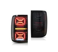 tnbru Car Tailights For VW For Amarok 2010-2020 2 PCS LED Car Rear Lamp Assembly Taillights DRL Sequential Turn Signal Plug-n-Play Rear Tail Lamp