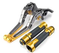 tnbru Clutch Brake Lever for MT-03 MT03 2015-2022 2023 Motorcycle Accessories Adjustable Extendable Brake Lever MT 03 Folding Brake Clutch Levers Motorcycle Clutch Brake Levers Set(P)