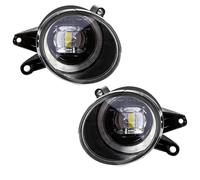 tnbru For A4 B6 2001 2002 2003 2004 2005 Foglamp LED Fog Lights Angel Eyes Front Auto Bumper Headlight Car Accessrioes 12V Front Bumper Fog Lamp(Angel Eyes)