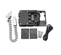 tnbru For Forza 350 2020 2021 Motorcycle Front Phone Stand Holder GPS Navigaton Plate Bracket Motorcycle GPS Navigation Mount(B)