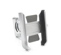 tnbru For NMAX For N-MAX 155 For NMAX125 2015-2020 Motorcycle Handlebar Rearview Mirror Mobile Phone Holder GPS Stand Bracket Motorcycle GPS Navigation Mount(Handlebar Silver)