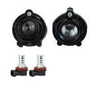 tnbru Front Fog Lamps For Saturn For Ion For Red For Line 2004-2007 Pair Fog Lamp Front Bumper Anti Light 2593157 GM2593157(With M10 LED Yellow)