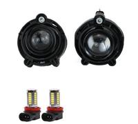 tnbru Front Fog Lamps For Saturn For Ion For Red For Line 2004-2007 Pair Fog Lamp Front Bumper Anti Light 2593157 GM2593157(With L10 LED White)