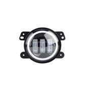 tnbru Front Fog Lights For Dodge For Journey 2009~2011 For Driving Fog Lamp Headlight 4 Inch LED Angel Eye Fog Amber White Halo Ring DRL 6000K Work Light(1 Pcs)