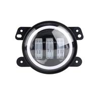 tnbru Front Fog Lights For Dodge For Journey 2009-2013 4 Inch Car LED Headlight 30W LED Fog Light With White Halo Ring DRL Angel Eyes Light(6000K)
