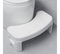 TNBRUA Foldable Squatting Toilet Stool, Potty Step Non Slip Sturdy Lightweight, Anti Constipation Natural & Comfortable Squat Aid Stool for Kids Adults, KZDMTD-001