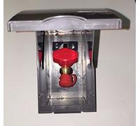 TND LPG Gas BBQ Flush Fit Outlet Box Model - Grey - PO682