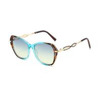 TNDVIC Butterfly-style Fashion Sunglasses - Metal and Pc, Exquisite Shades for Women