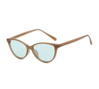 TNDVIC Cat-Eye Frames, Oval-Shaped Sunglasses: Minimalist, Fashionable Acetate Studded Sunglasses