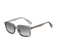 TNDVIC Fashionable Square-Frame Sunglasses for Men: Acetate Temple Tips, Unique Men’s Sunglasses