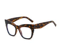 TNDVIC Large-Frame Cat-Eye Glasses: Unique, Instagram-Worthy, Playful Frames with Edgy Cuts