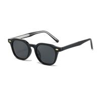 TNDVIC Minimalist Square Retro Sunglasses with Propionate Pin Detailing - Exquisite & Unique Shades