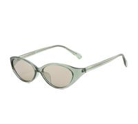 TNDVIC Sunglasses Uv400 Protection | Cat-eye Small Oval Acetate | Candy-colored Lens for Outdoor Sports