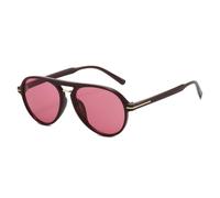 TNDVIC Sunglasses Uv400 Protection | Double-Bridge Frog-Eye Clear | Candy-colored Lens for Outdoor Sports(2)