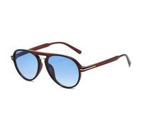 TNDVIC Sunglasses Uv400 Protection | Double-Bridge Frog-Eye Clear | Candy-colored Lens for Outdoor Sports(4)