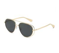 TNDVIC Sunglasses Uv400 Protection | Oval Metal Openwork | Candy-colored Lens for Outdoor Sports(1)