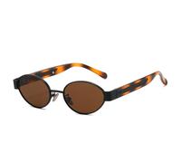 TNDVIC Sunglasses Uv400 Protection | Oval Metallic | Candy-colored Lens for Outdoor Sports(2)