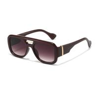 TNDVIC Sunglasses Uv400 Protection | Rectangular Double-Bridge | Candy-colored Lens for Outdoor Sports(4)