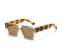 TNDVIC Sunglasses Uv400 Protection | Square Double-Bridge | Candy-colored Lens for Outdoor Sports(3)