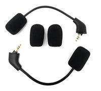 TNE 2-Pack Replacement Boom Mics for Kingston HyperX Cloud 2 II Gaming Headsets - Wired, Cloud Pro, CloudX, PS4, Xbox One, Nintendo Switch, PC